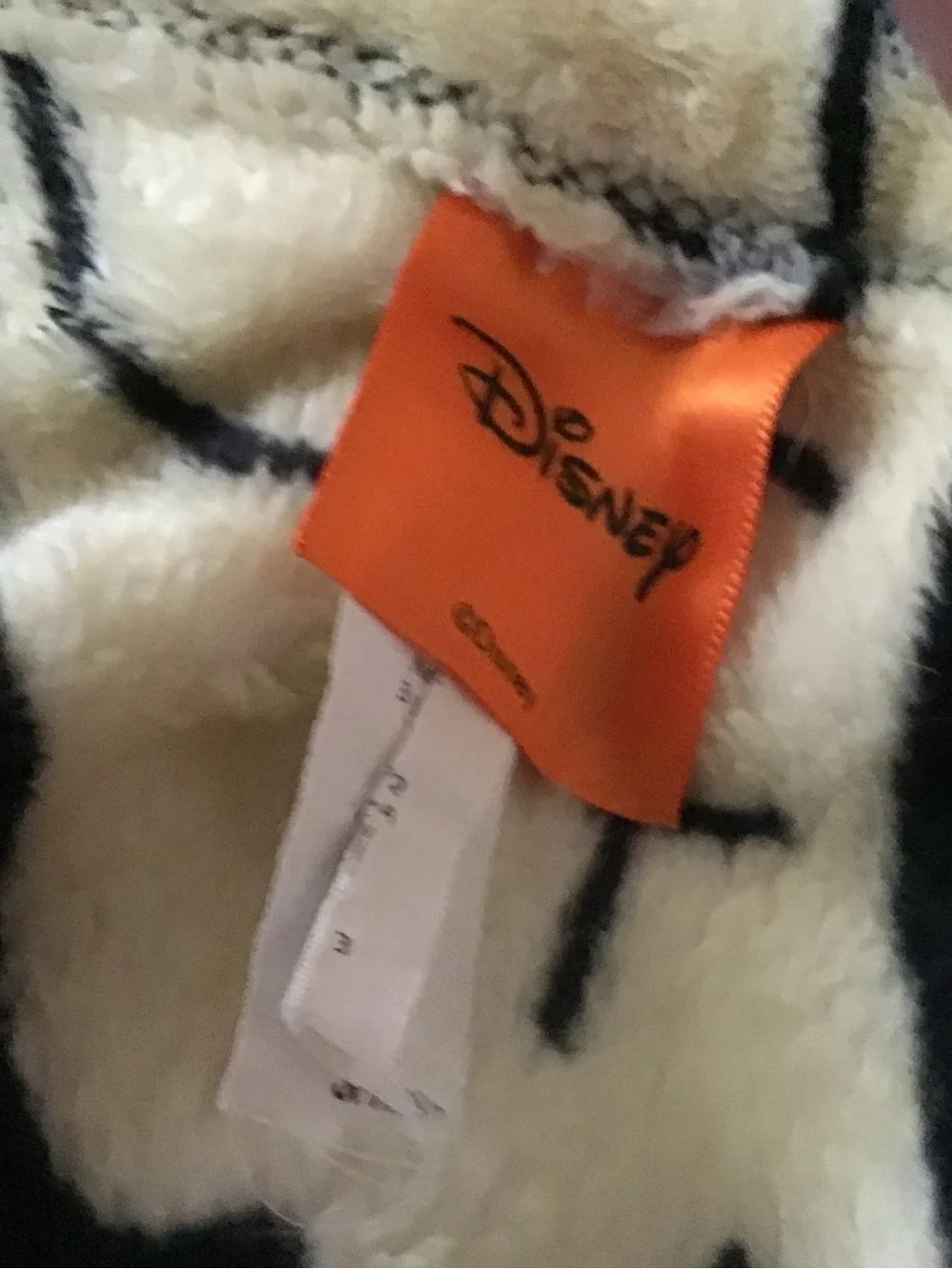 Disney Halloween Skull & Pumpkin Plush Throw Blanket - Black and Cream